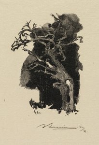 Fontainebleau Forest: The Raging One by Auguste Louis Lepère
