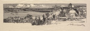 Fontainebleau Forest: Valley of the Solle, 1890 by Auguste Louis Lepère