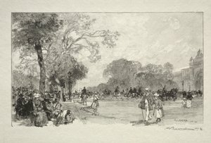 The Avenue of the Champs Elysées