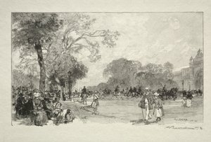 The Avenue des Champs Elysées