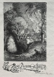 The Ravine in June, 1913 by Auguste Louis Lepère