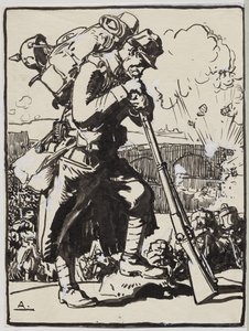 The Retreat after Charleroi