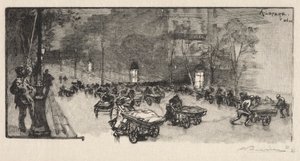 The Boulevard, at the Corner of Faubourg Montmartre