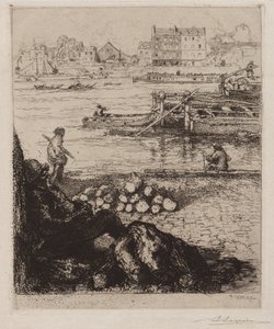 Le Débardeur: Quai de la Gare, 1894