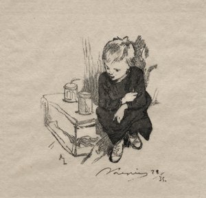 Le gamin a lorset by Auguste Louis Lepère