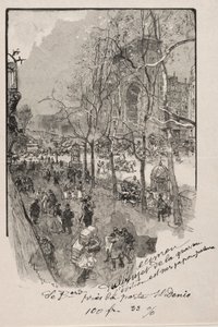 Les Boulevards, near the Porte St. Denis