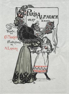 Paris Almanac, 1897: Cover