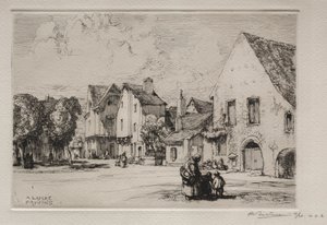 Provins by Auguste Louis Lepère