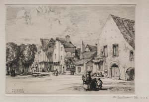 Provins by Auguste Louis Lepère