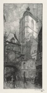 Rouen Illustrated: La Gros Horloge, 1888