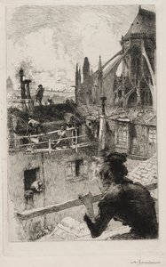 Sur les Toits près Notre Dame