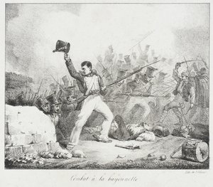 Bayonet Combat by Auguste Raffet