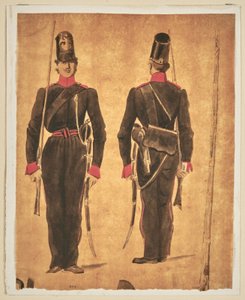 Military Uniform Study: Artillery by Auguste Raffet