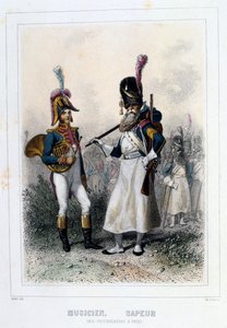 Musician and Sapper of the Grenadiers-à-Pied