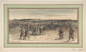 Capture of Constantine by Auguste Raffet
