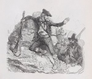 The Smugglers, from The Complete Works of Béranger by Auguste Raffet
