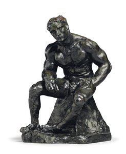 American Athlete, 1901; c. 1927-1935 by Auguste Rodin