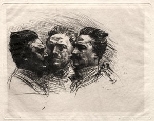 Henry Becque by Auguste Rodin