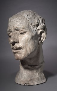 Heroic Head of Pierre de Wissant, One of the Burghers of Calais, 1886