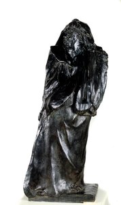 Monument of Honore de Balzac Before last study by Auguste Rodin