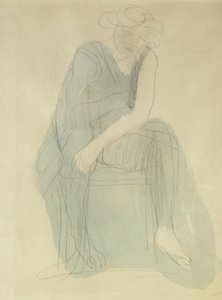 Seated Woman by Auguste Rodin