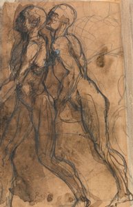 The Shades Approaching Dante and Virgil by Auguste Rodin