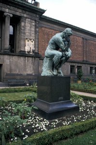 The Thinker Statue by Rodin by Auguste Rodin