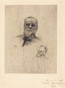 Victor Hugo, De Face by Auguste Rodin