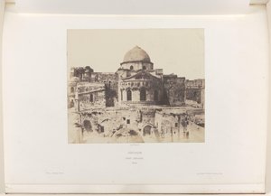Apse of the Church of the Holy Sepulchre in Jerusalem