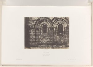 Detail of the Facade of the Church of the Holy Sepulchre, Jerusalem