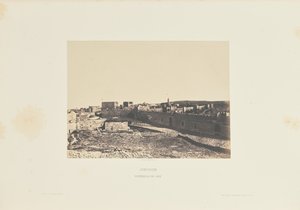 Jerusalem. Fortress of Zion by Auguste Salzmann