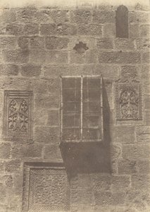 Jerusalem. Armenian Convent. Ornaments by Auguste Salzmann