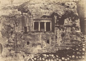 Jerusalem. Valley of Josaphat. Tomb of Saint James