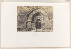 Tomb of the Virgin Mary in Jerusalem (title on object: Jérusalem. Tombeau de la Vierge)
