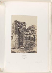 Tower of the Church of the Holy Sepulchre in Jerusalem