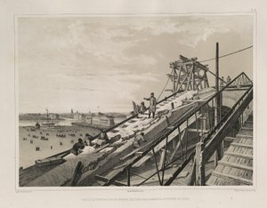 The Cornice Construction From: The Construction of the Saint Isaacs Cathedral, 1845