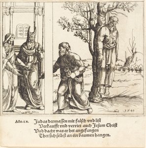 Judas Returns the Thirty Pieces of Silver, 1548