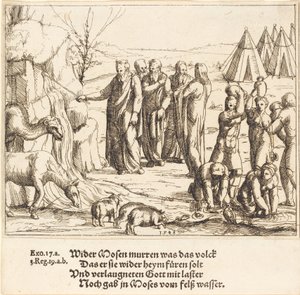 Moses Striking the Rock