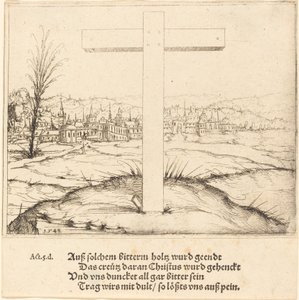 The Cross of Christ by Augustin Hirschvogel