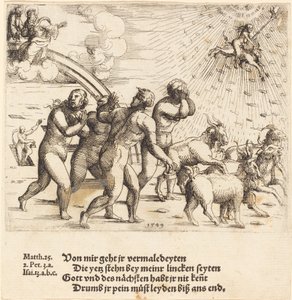 The Last Judgment by Augustin Hirschvogel