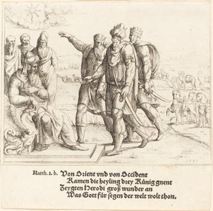 The Three Kings Tell Herod of Christ
