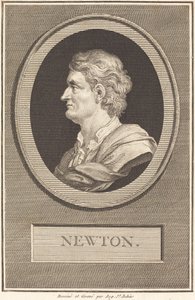 Isaac Newton by Augustin de Saint Aubin