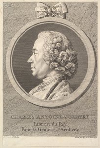 Portrait of Charles-Antoine Jombert by Augustin de Saint Aubin