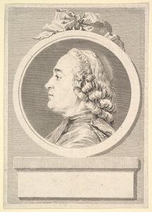 Portrait of Charles Gauzargues by Augustin de Saint Aubin