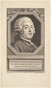 Portrait of Charles George Fenouillot de Falbaire de Quingey