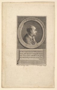 Portrait of Gessner by Augustin de Saint Aubin