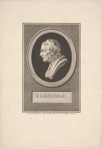 Portrait of J. J. Rousseau