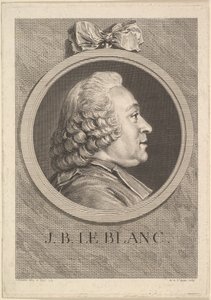 Portrait of Jean-Baptiste Le Blanc, 1750