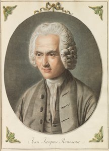 Portrait of Jean-Jacques Rousseau 1712-1778, ca 1775