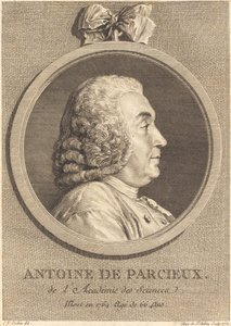 Antoine De Parcieux by Augustin de Saint Aubin after Charles Nicolas Cochin I